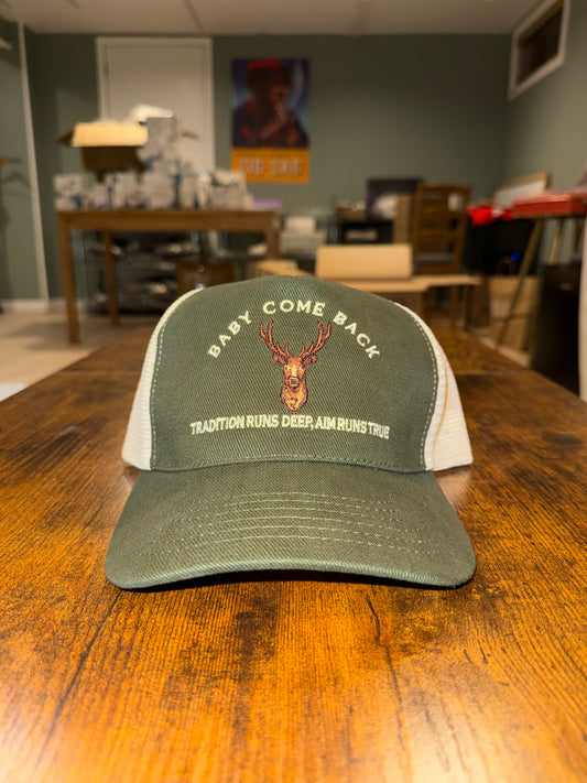 Green Buck Trucker Hat